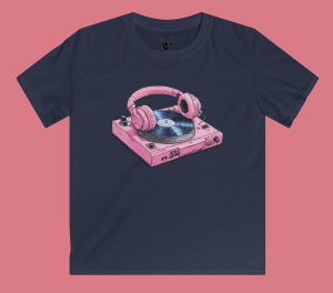 Pink Turntable Tee