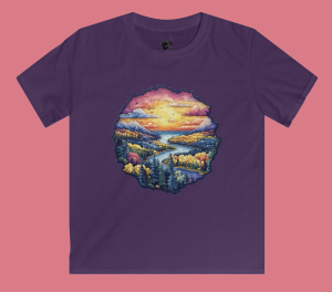 Sunset River Tee