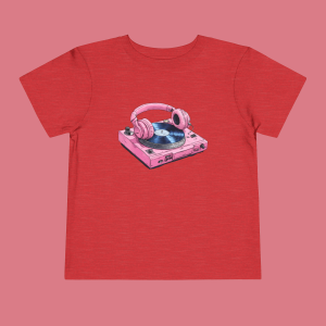 Pink Turntable Tee